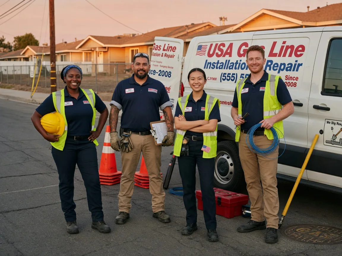 Gas Line Installation company in De Soto, IA
